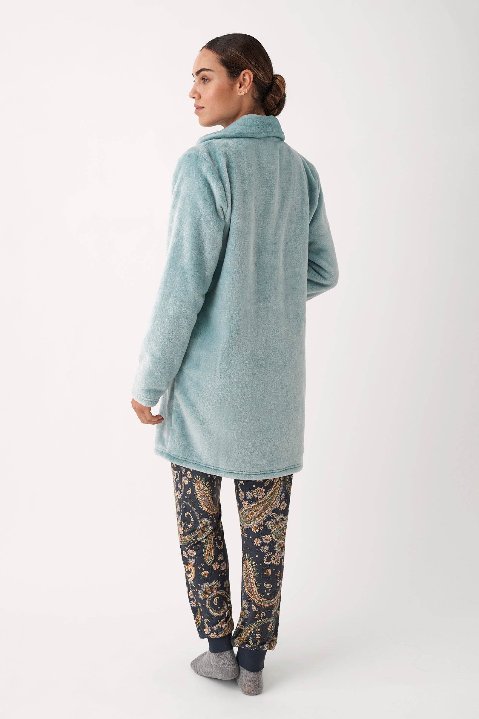 Completo pigiama Pigiama +Giacca Donna N19743 Promise - evabiancheria