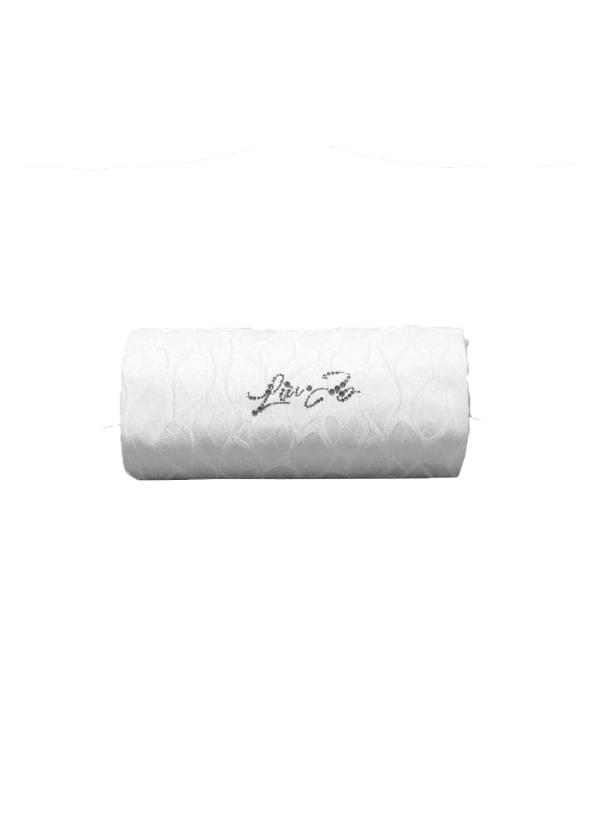 Copriletto jacquard Biancheria Petali Glitter LL2562 Liu Jo Home - evabiancheria