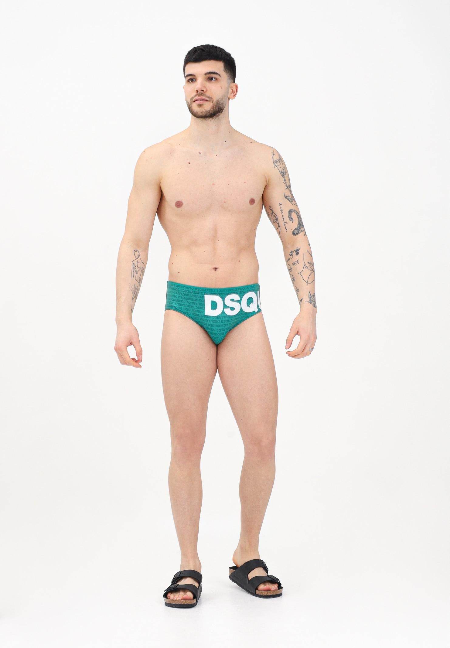Costume slip Tinta Unita Uomo D7B2E5940 Dsquared2 - evabiancheria