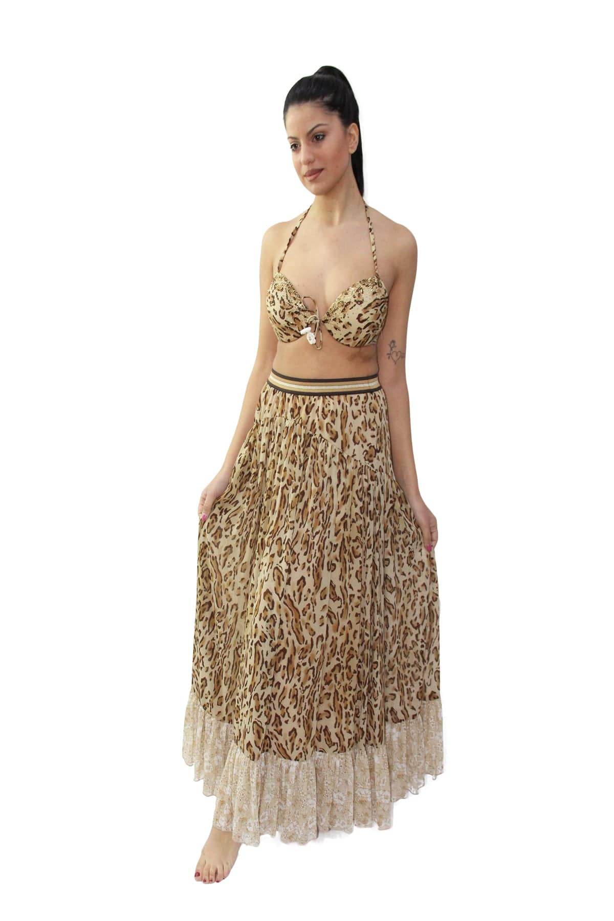 gonna Lunga Donna LM2UFF Twinset - evabiancheria