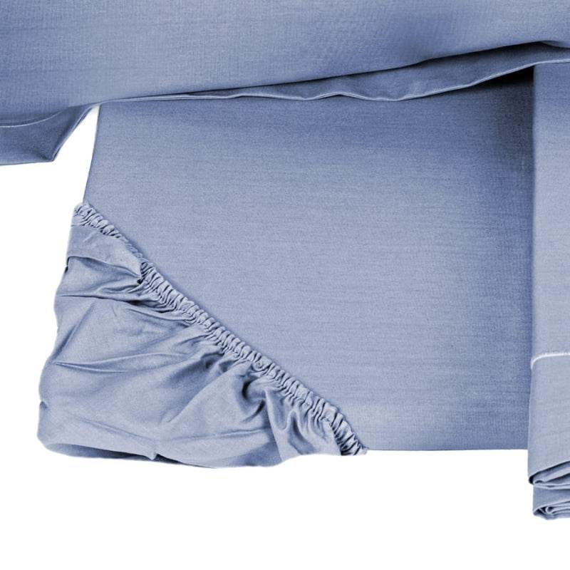 Lenzuola Tinta Unita Biancheria Teseo cpl Fazzini - evabiancheria