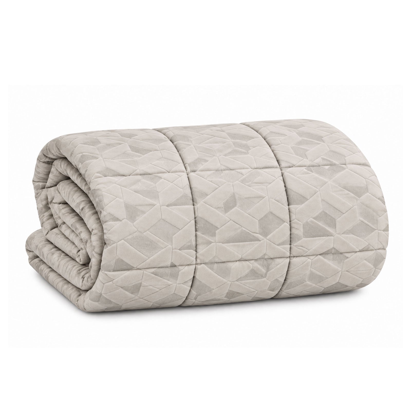 Trapunta jacquard Biancheria Katia Geometrico Trap Eva Home
