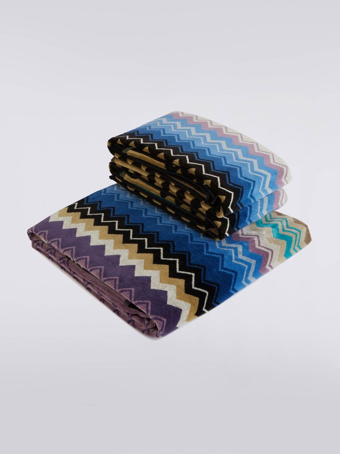 Completo bagno 5 pz Biancheria Giacomo 5PZ Missoni Home - evabiancheria