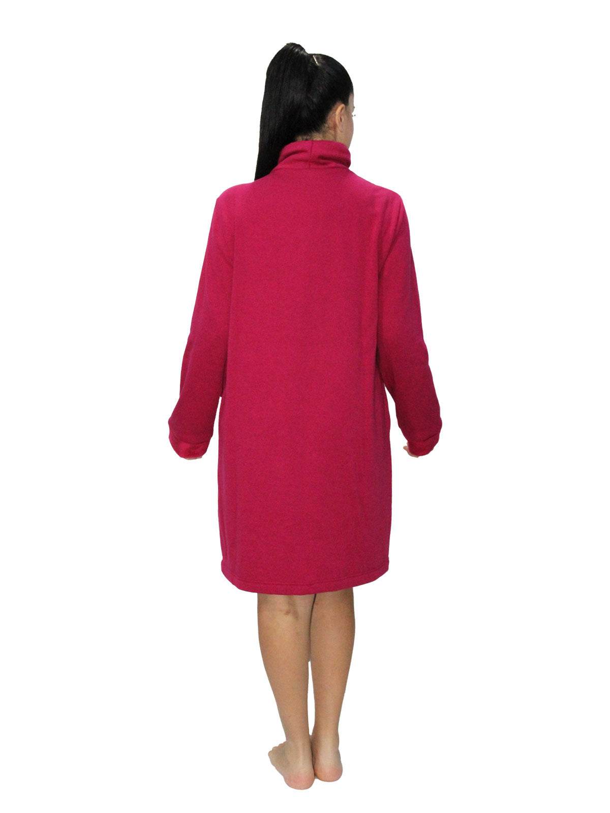Vestaglia Abbottonata Donna FL74 Verdissima - evabiancheria