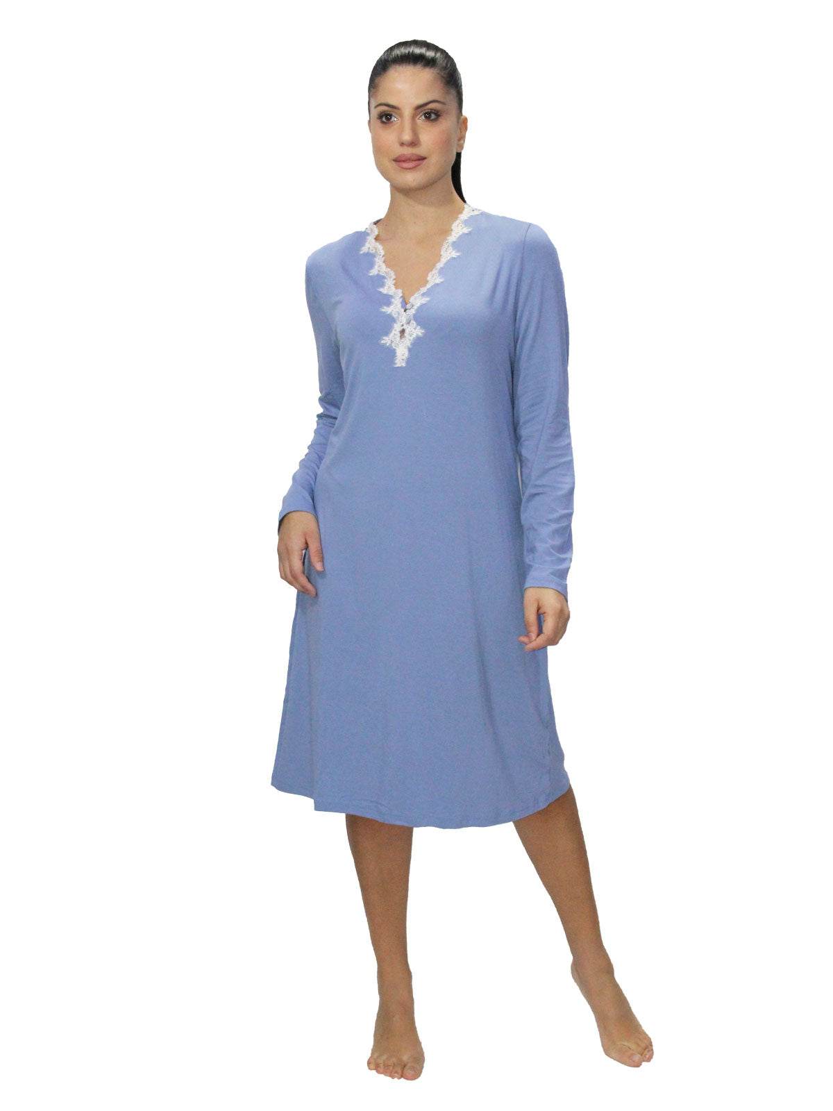 Camicia Serafino Donna I24816 4 Prima Rosa - evabiancheria