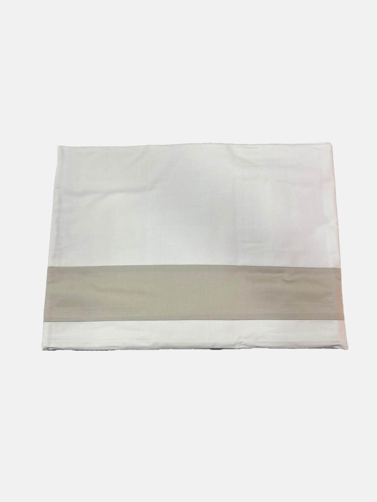 Lenzuola Bicolore Biancheria Time cpl Rebecca Home - evabiancheria