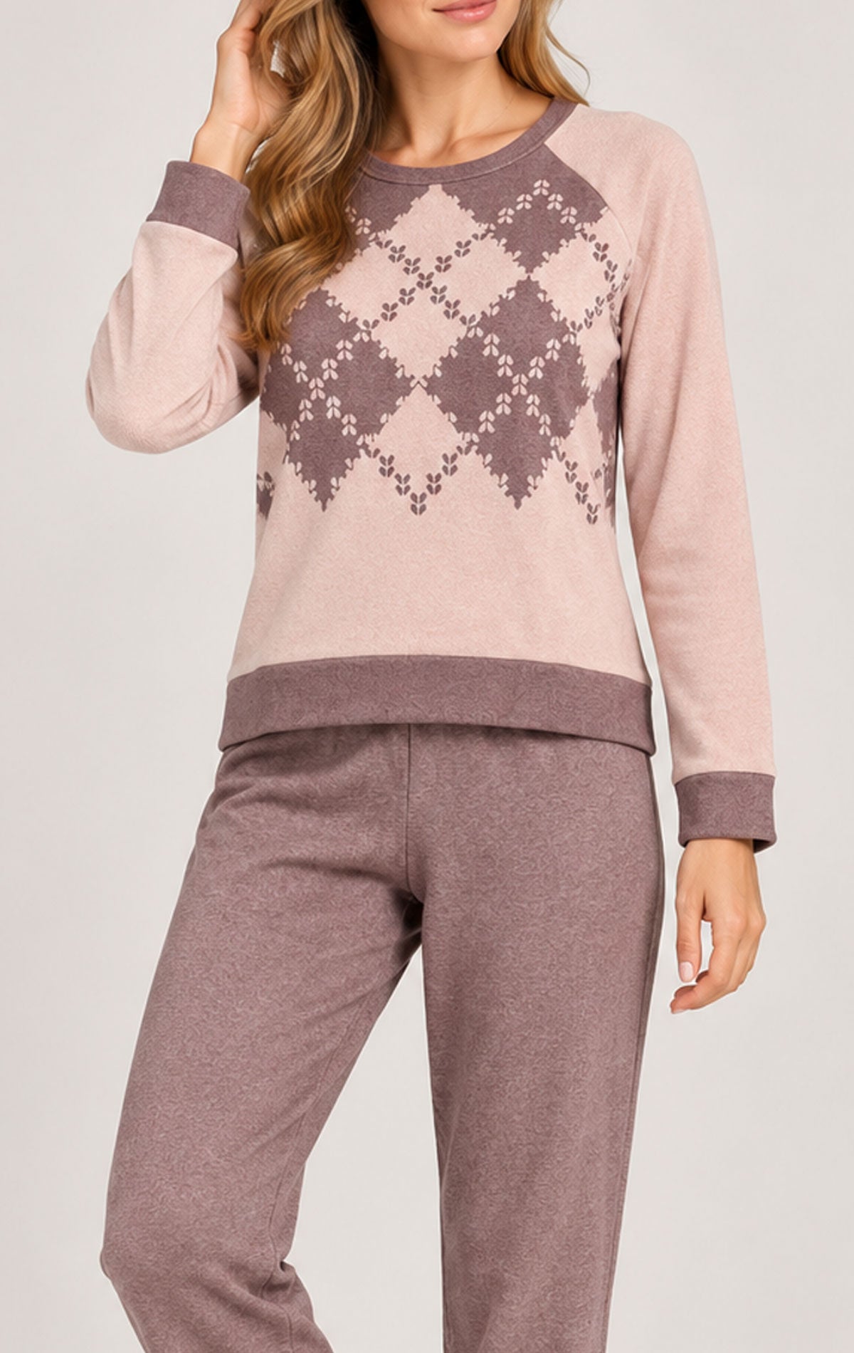 Pigiama Giro collo Donna I2751 Fida