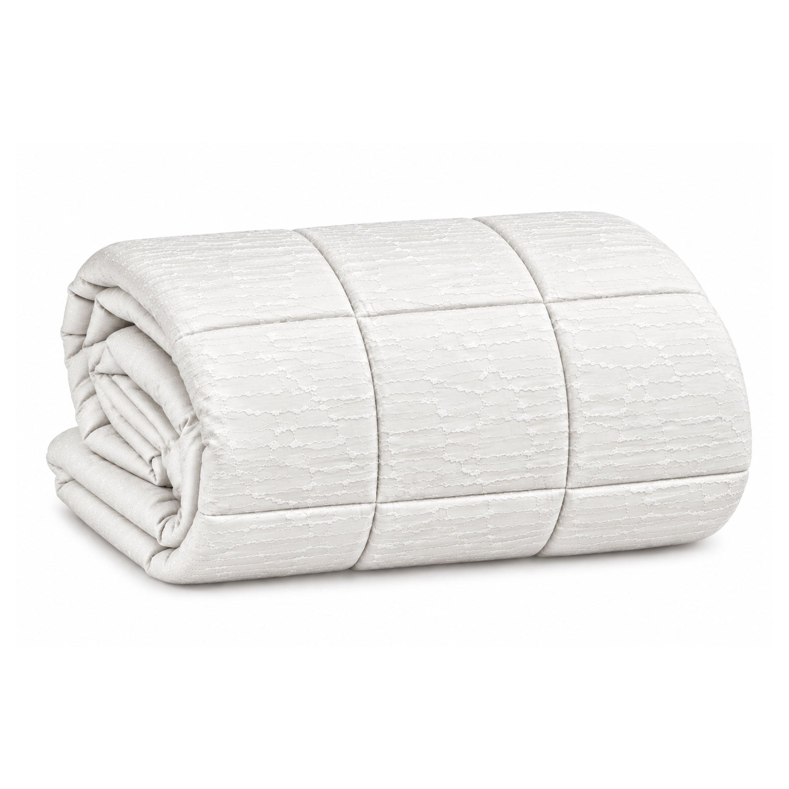 Trapunta jacquard Biancheria Solimene Ramage Trap Eva Home