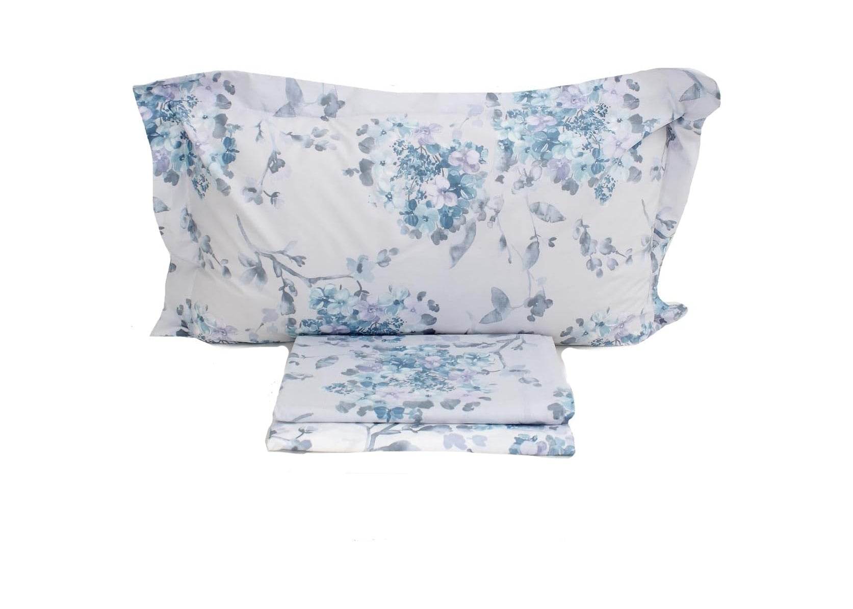 Lenzuola Stampato Biancheria Hydra cpl MIrabello - evabiancheria