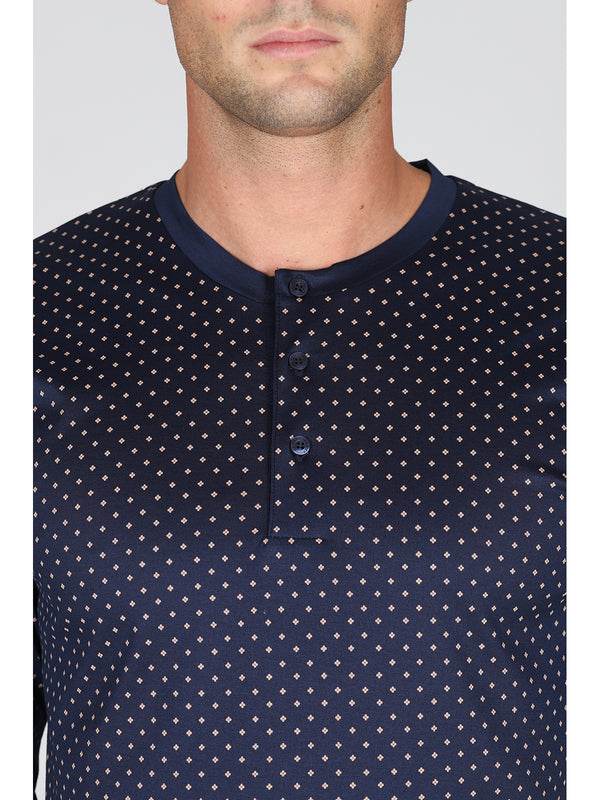 Pigiama Lungo Uomo Sappada JAL282 Julipet - evabiancheria