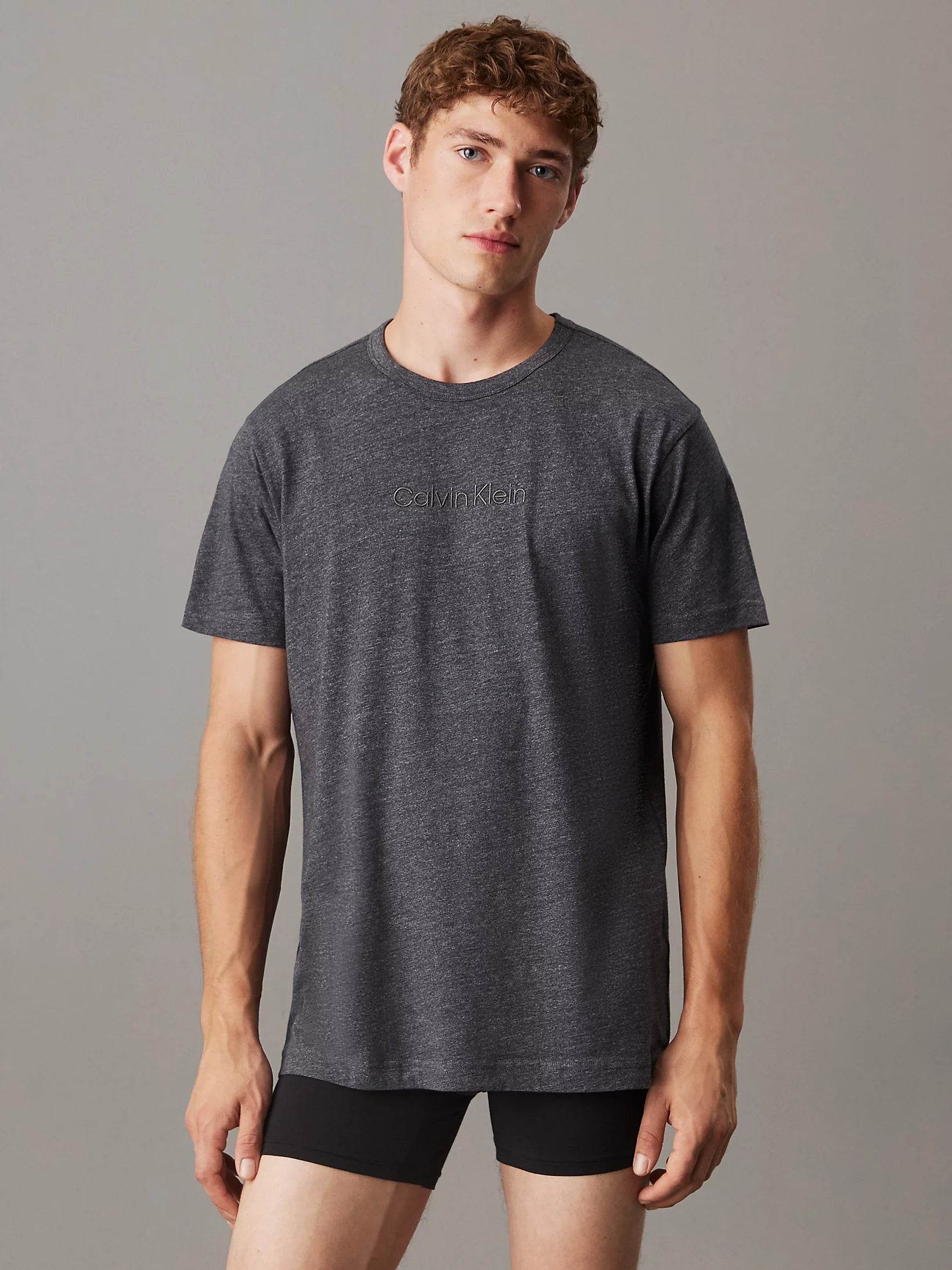 T-shirt Giro collo Uomo NM2748E Calvin Klein - evabiancheria