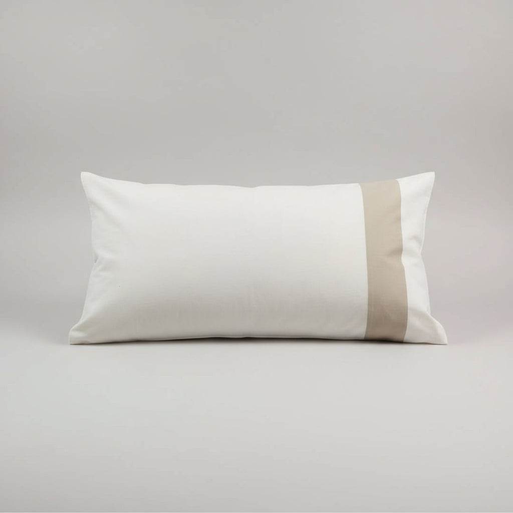 Lenzuola Bicolore Biancheria Time cpl Rebecca Home - evabiancheria