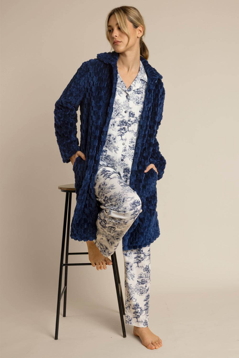 Vestaglia Abbottonata Donna 67155 Admas - evabiancheria