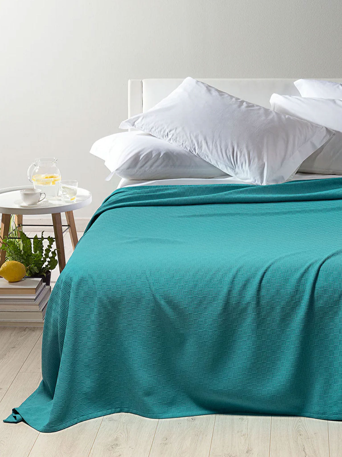 Copriletto Tinta Unita Biancheria Rodeo Cprt Caleffi