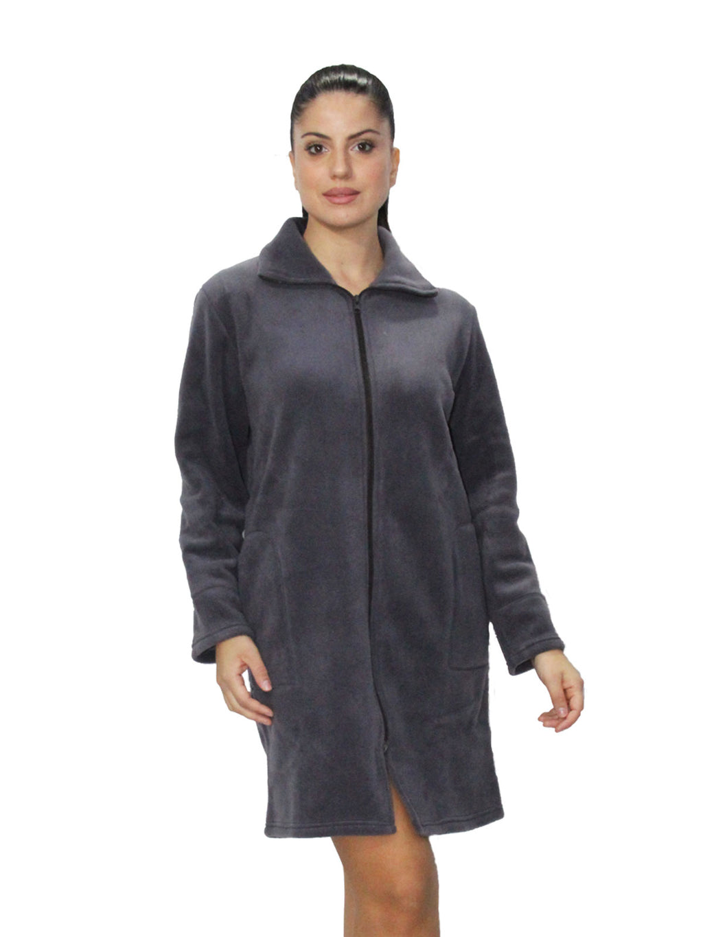 Vestaglia con zip Donna I2562 Fida