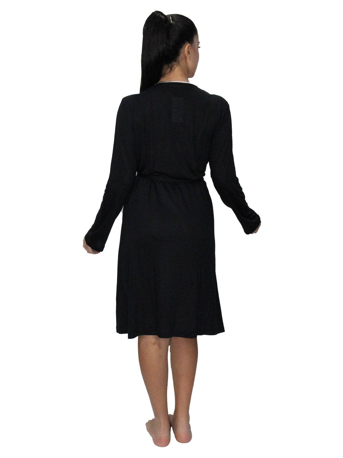 Vestaglia Incrocio Donna I24822 8 Prima Rosa - evabiancheria