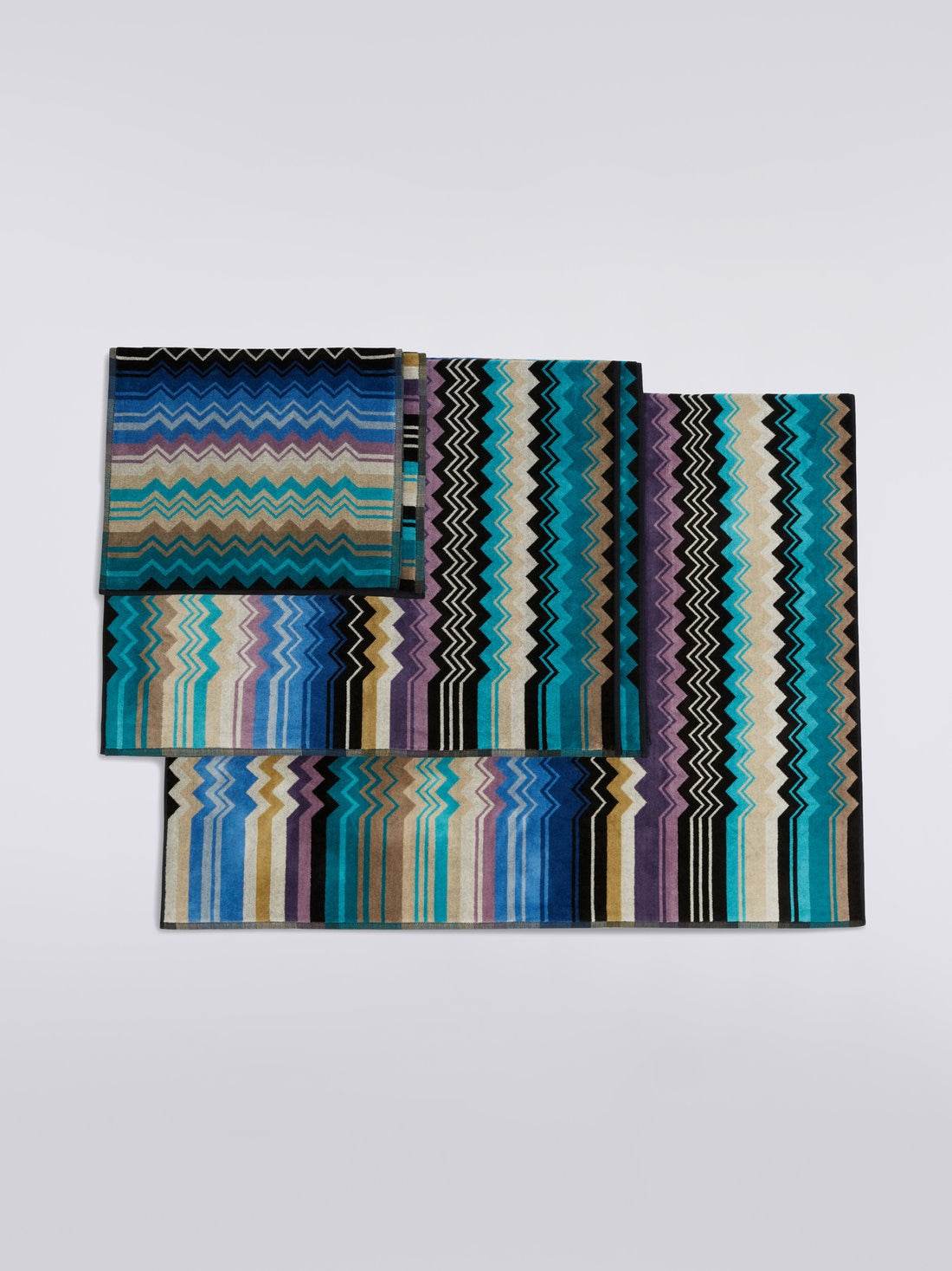 Completo bagno 5 pz Biancheria Giacomo 5PZ Missoni Home - evabiancheria