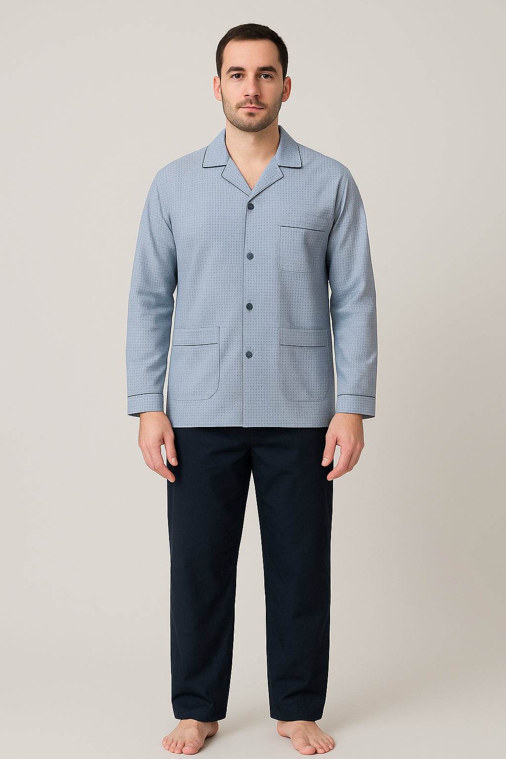 Pigiama Aperto Uomo Morfeo Pig Crispo - evabiancheria