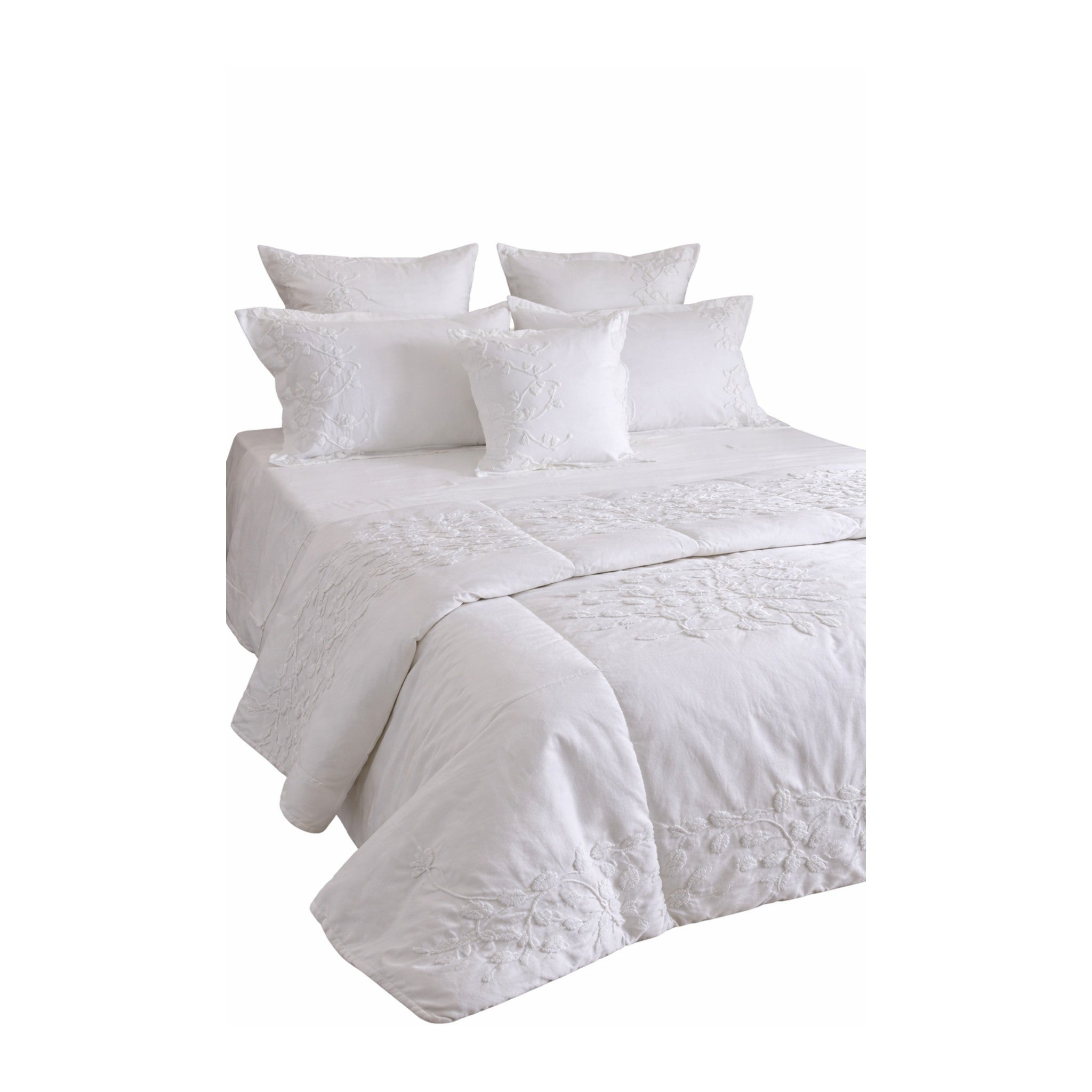 Lenzuola con ricamo Biancheria Fleur Des Bois Cpl Mastro Raphael