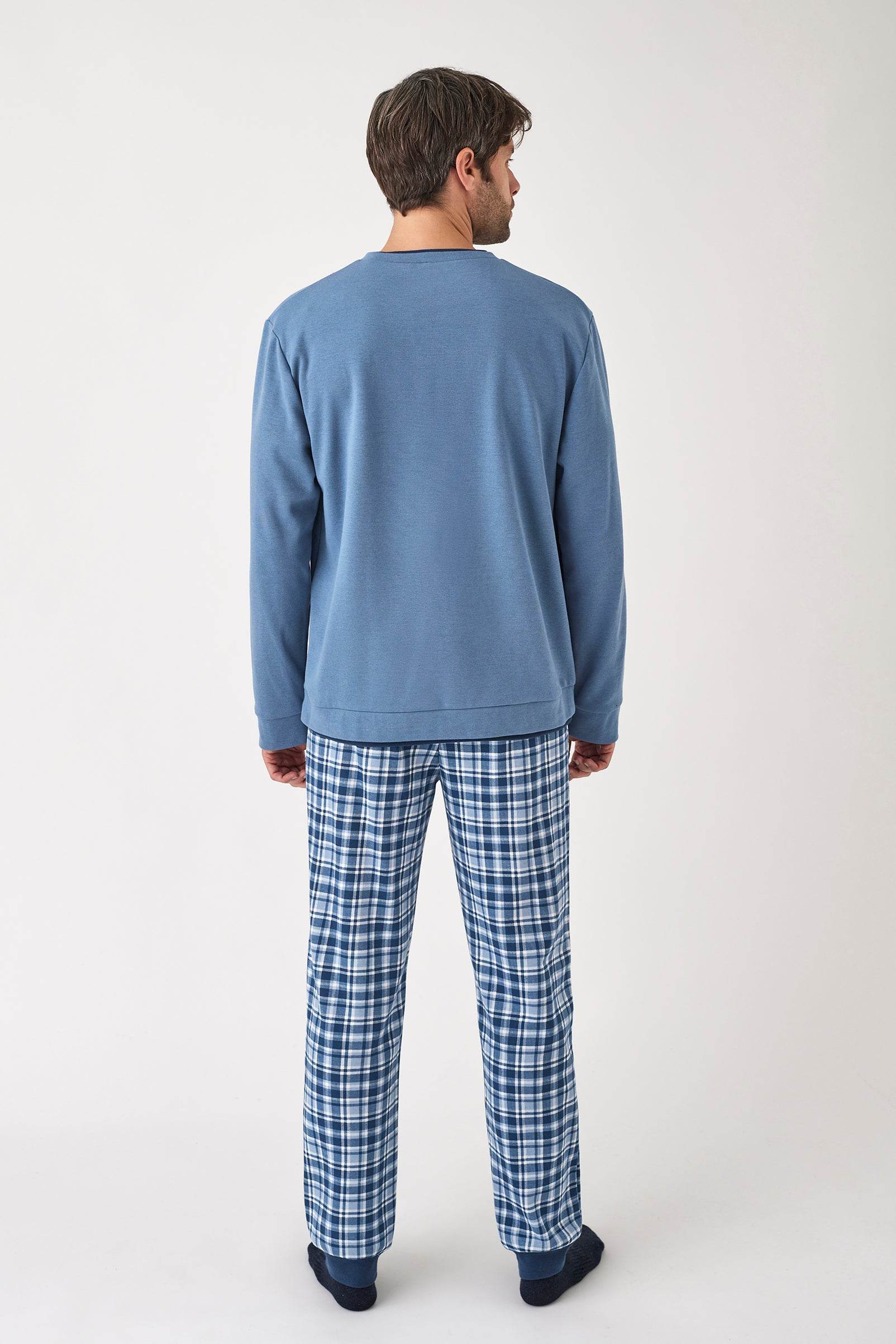 Completo pigiama Pigiama +Giacca Uomo H34643 Promise - evabiancheria