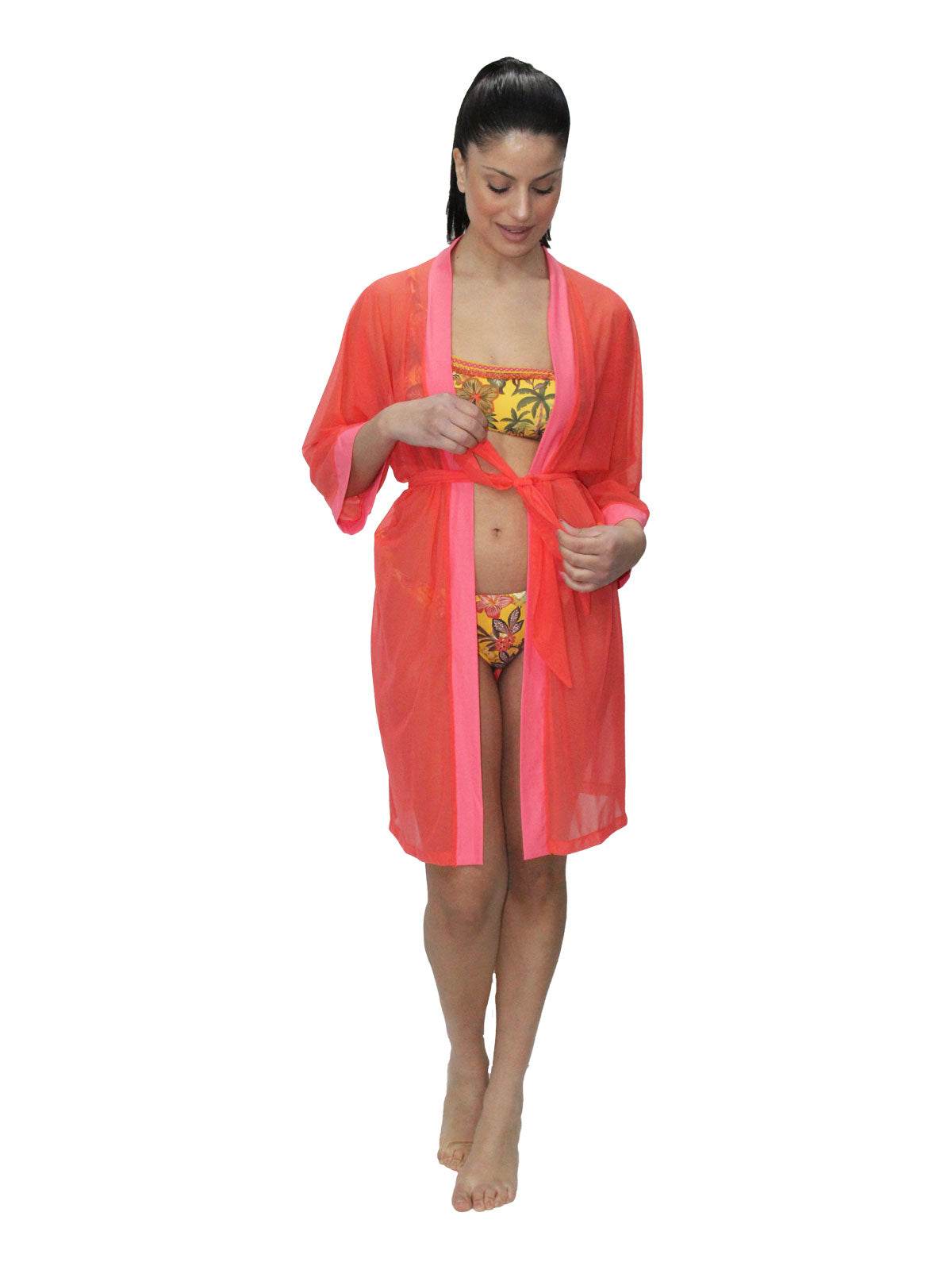 Abito Kimono Donna H256 Huitre - evabiancheria