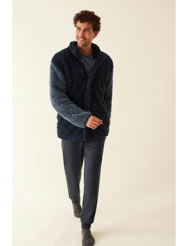 Pigiama Pigiama +Giacca Uomo H34113 Promise - evabiancheria