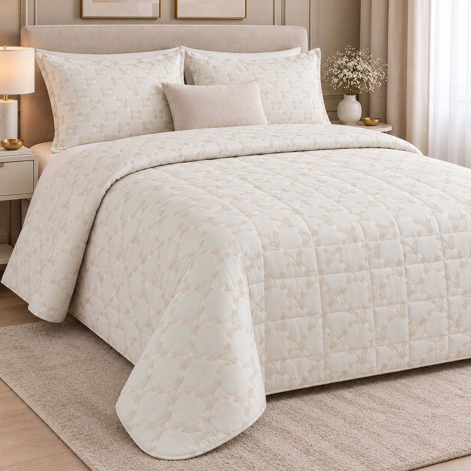 Trapunta jacquard Biancheria Lisa Trap Daylight