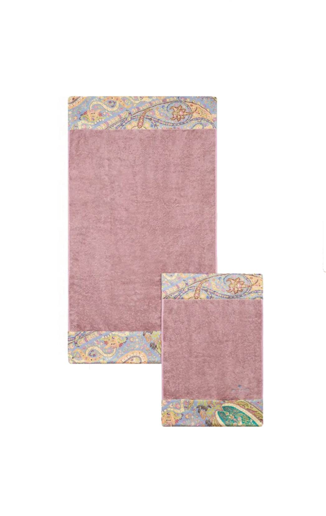 Asciugamani Coppia 1+1 Biancheria Maranta 1+1 Etro Home - evabiancheria