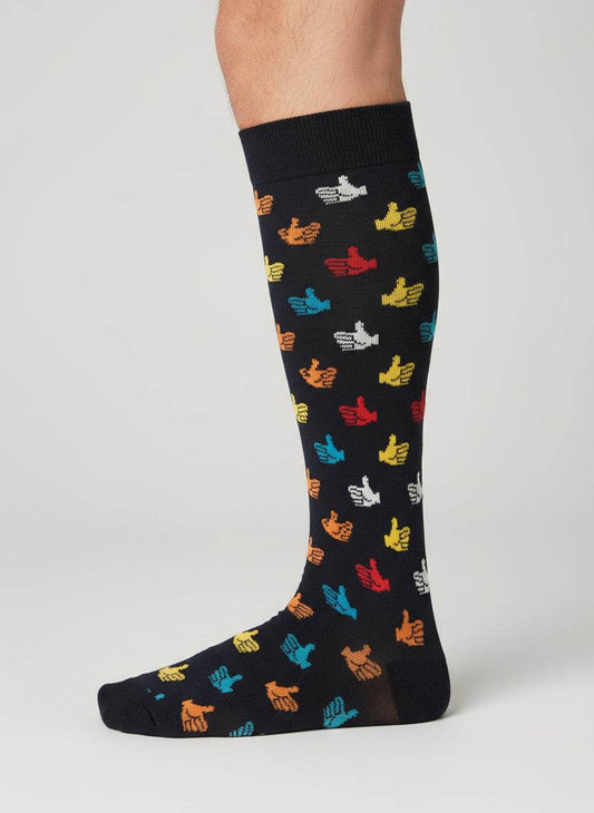 Calze lunghe Fantasia Uomo 600 LF Dandy Ironic Socks - evabiancheria