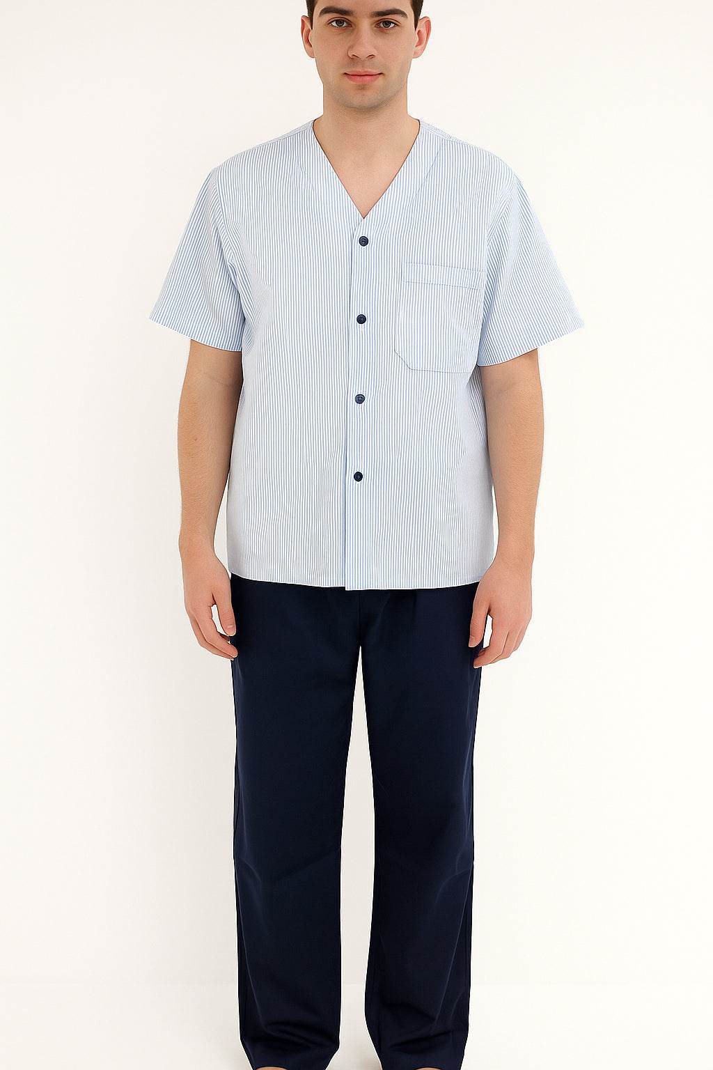 Pigiama 3 pezzi Uomo Narciso 3pz Crispo - evabiancheria