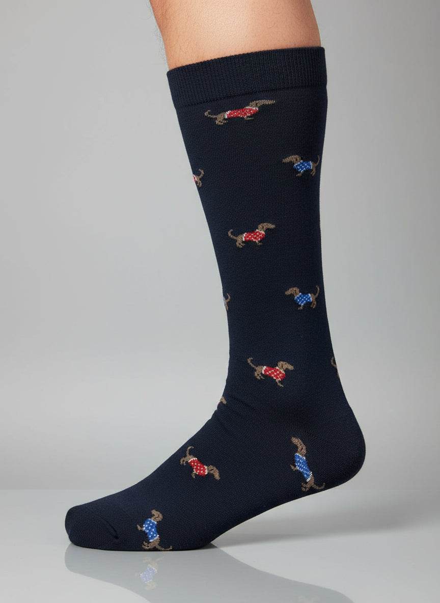 Calze lunghe Fantasia Uomo 518 LF Dandy Ironic Socks - evabiancheria