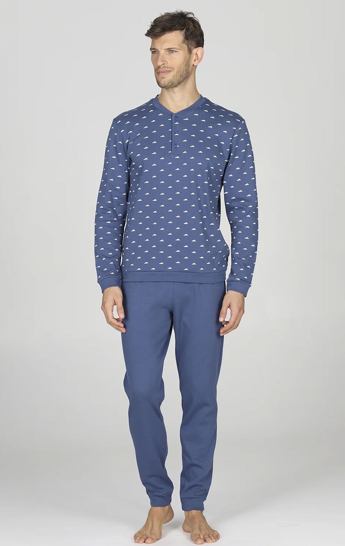Pigiama Serafino Uomo Varese JAL909 Julipet