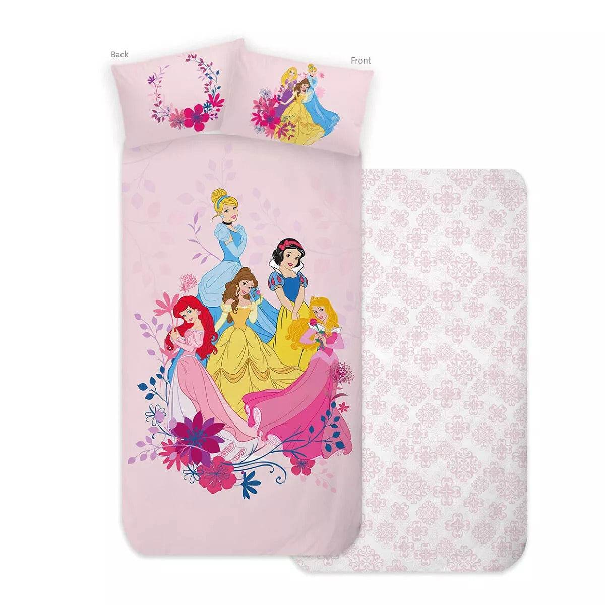 Lenzuola Stampato Biancheria Princess Disney - evabiancheria