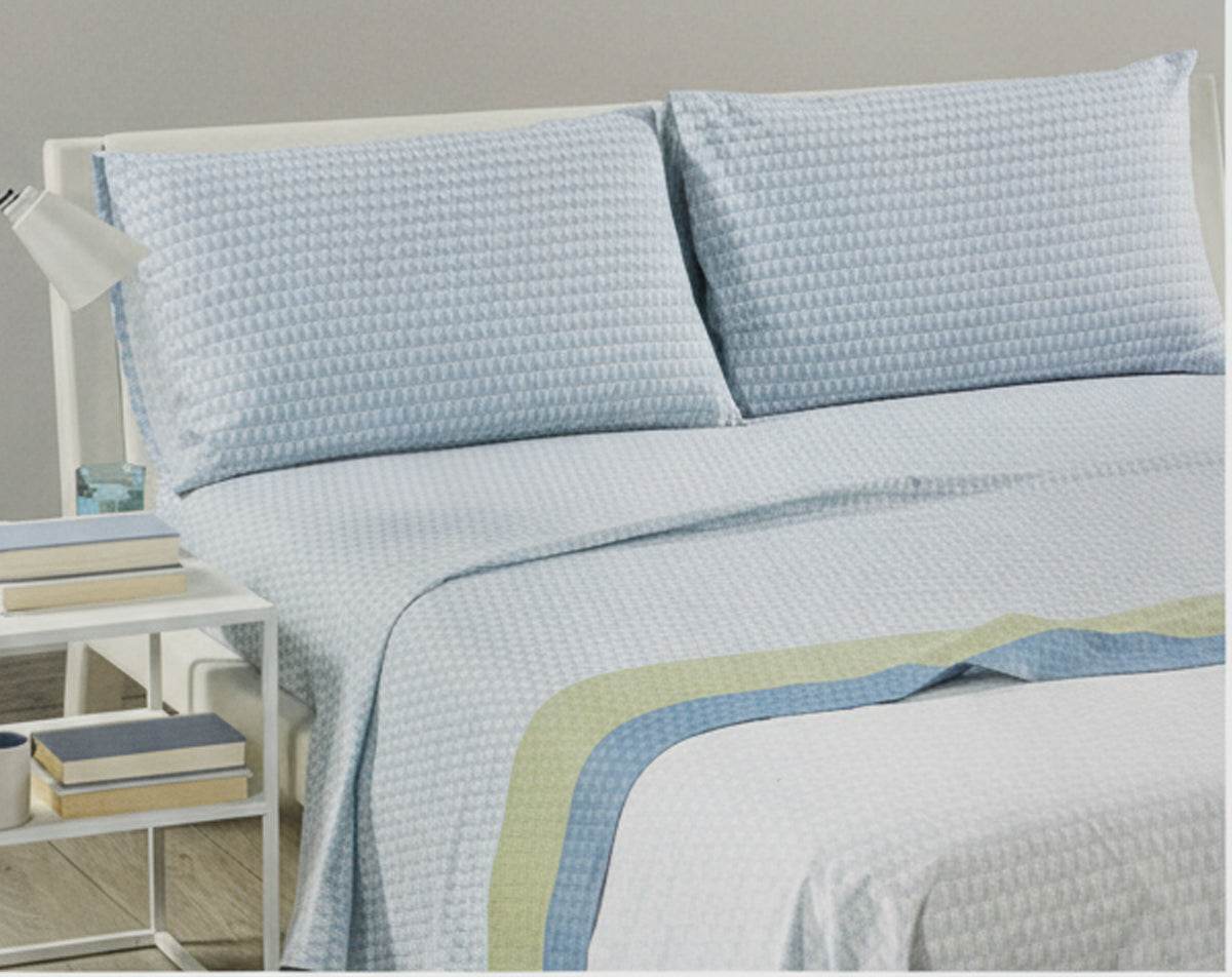 Lenzuola Stampato Biancheria Still Cpl Caleffi - evabiancheria