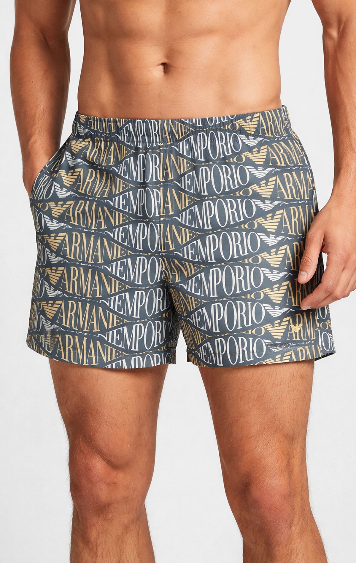 Costume boxer medio Uomo AF20442 EM000583 Emporio Armani