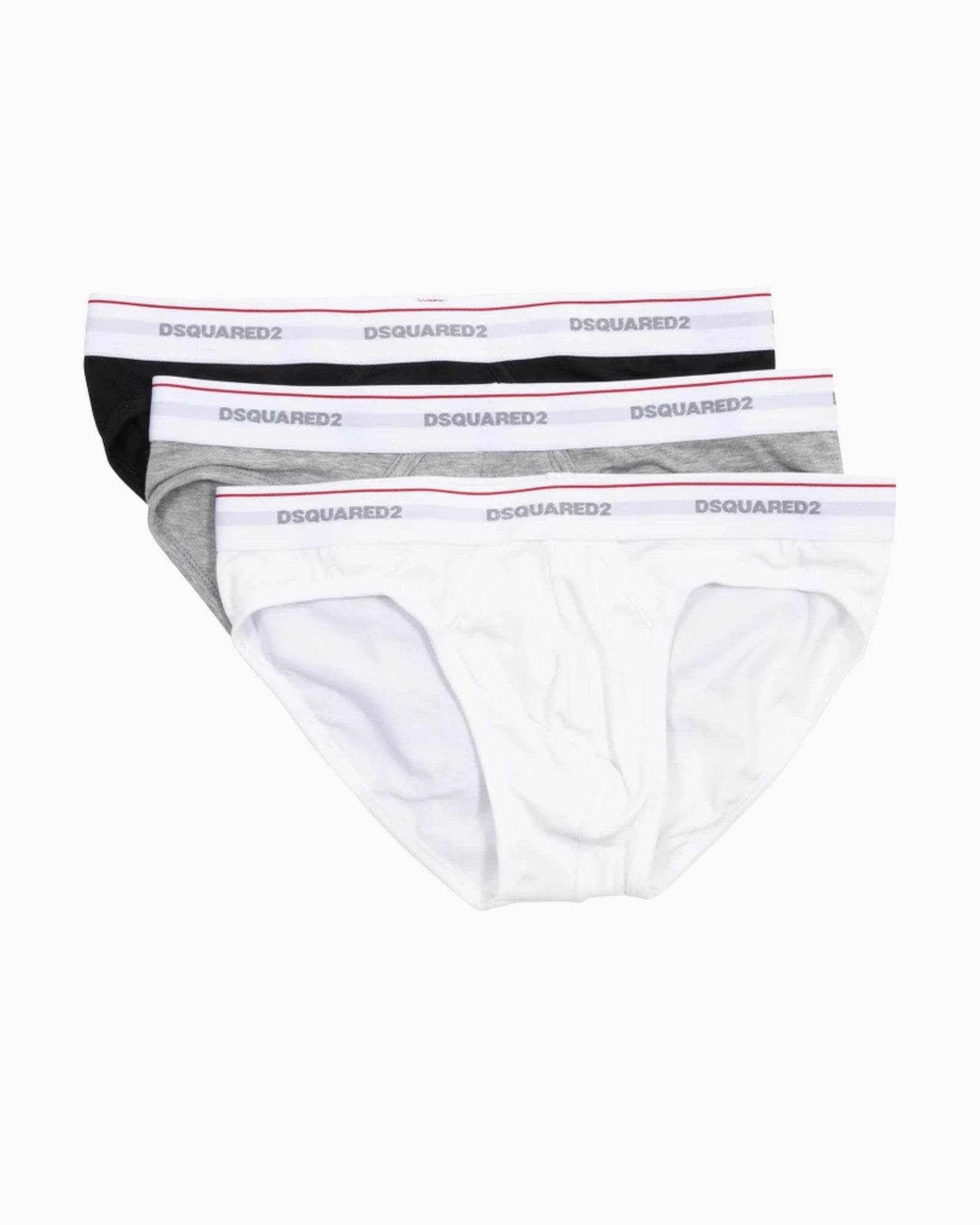 Slip 3-pack Uomo DCX300060 Dsquared2 - evabiancheria
