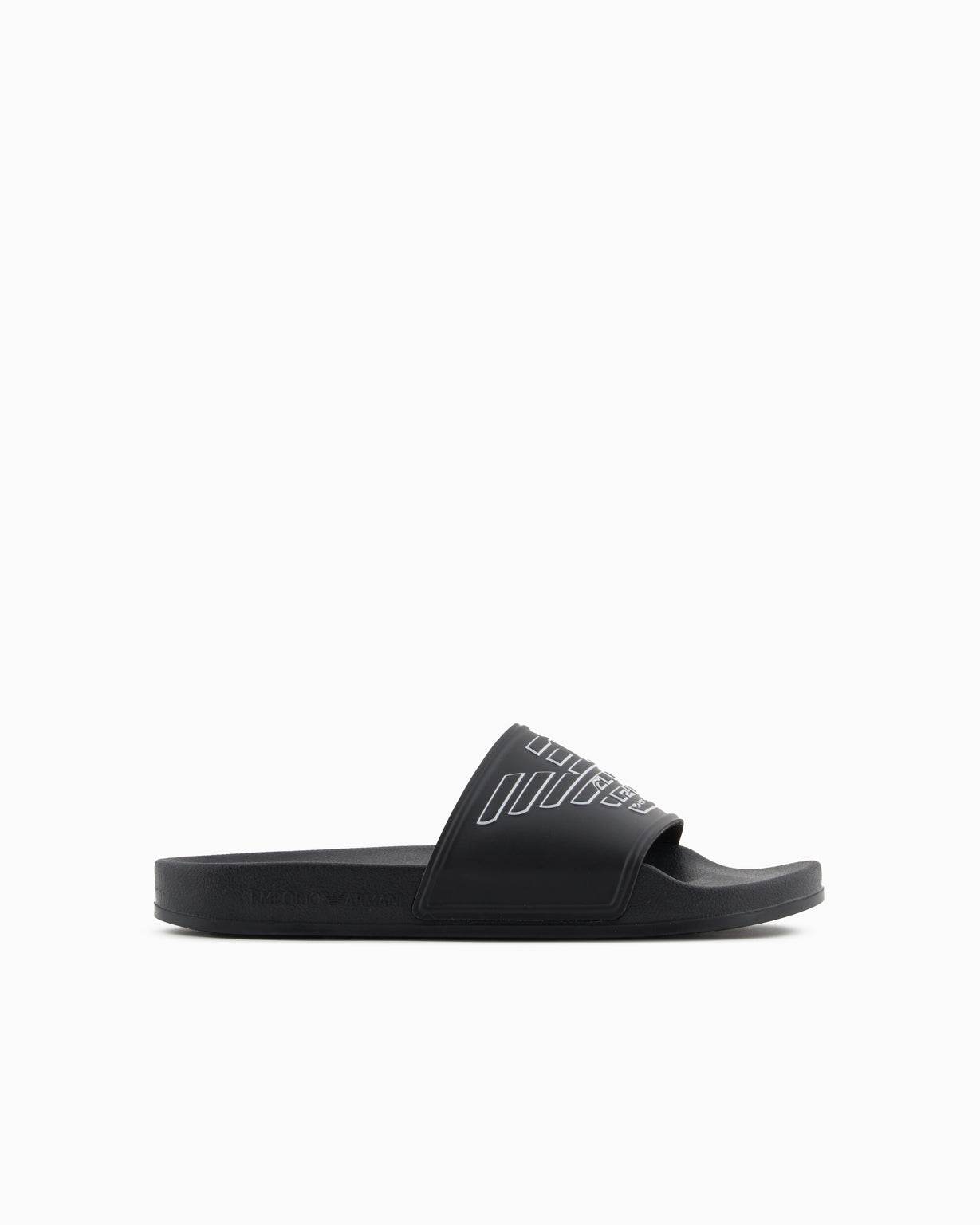Ciabatta Aperta Uomo XR273 XVPS11 Emporio Armani - evabiancheria