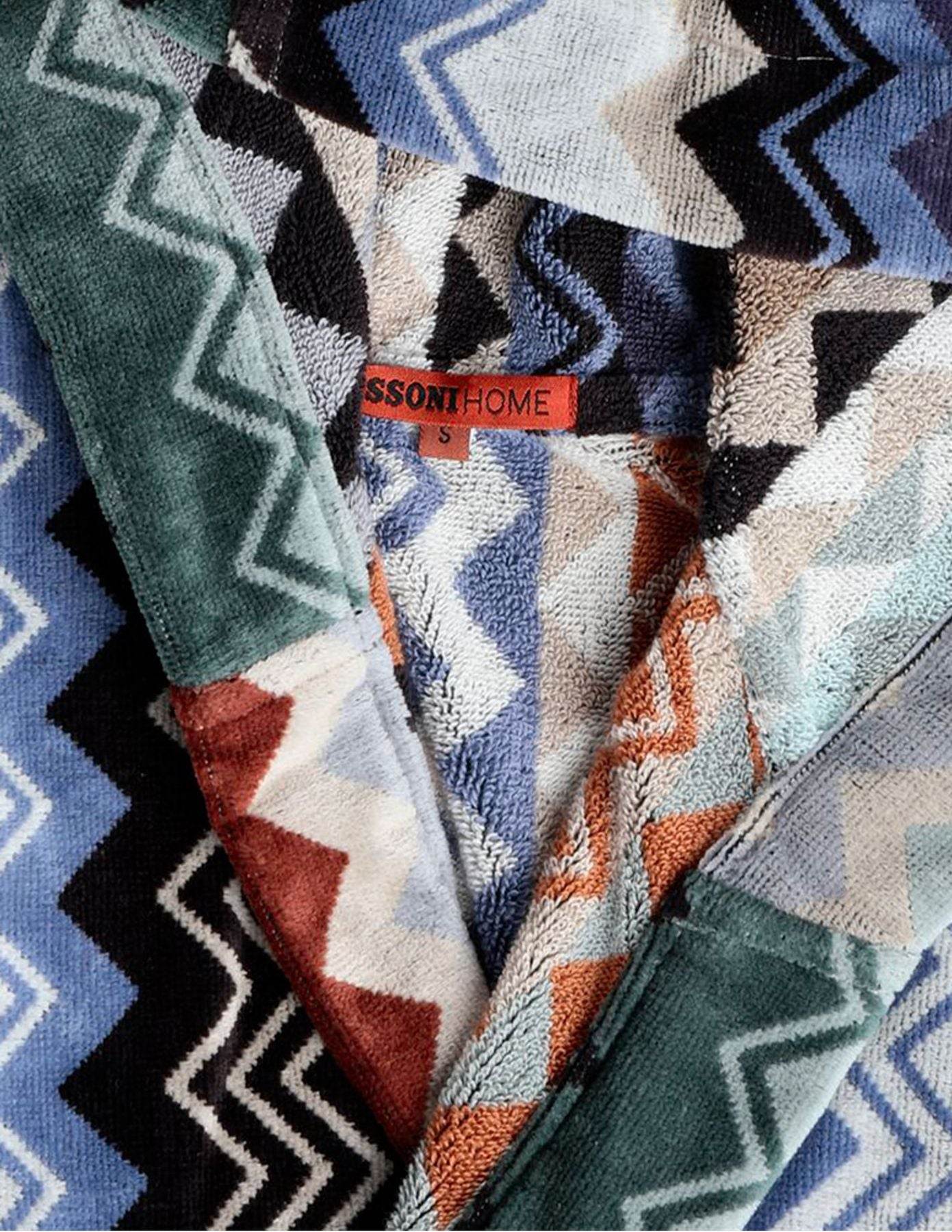 Accappatoio con cappuccio Unisex adulto Giacomo acc Missoni Home - evabiancheria