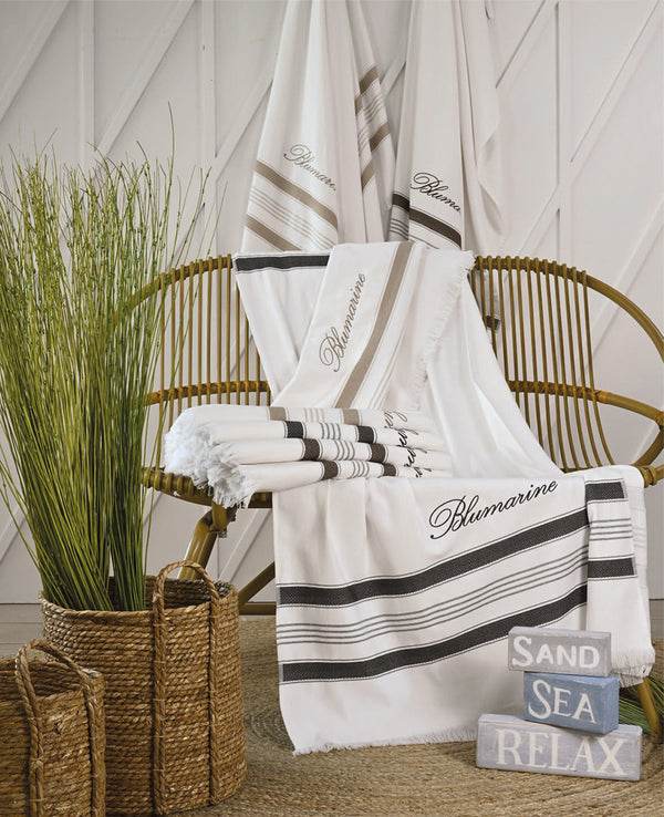 Telo Mare 100x180 Donna Circolo Nautico TM Blumarine Home - evabiancheria