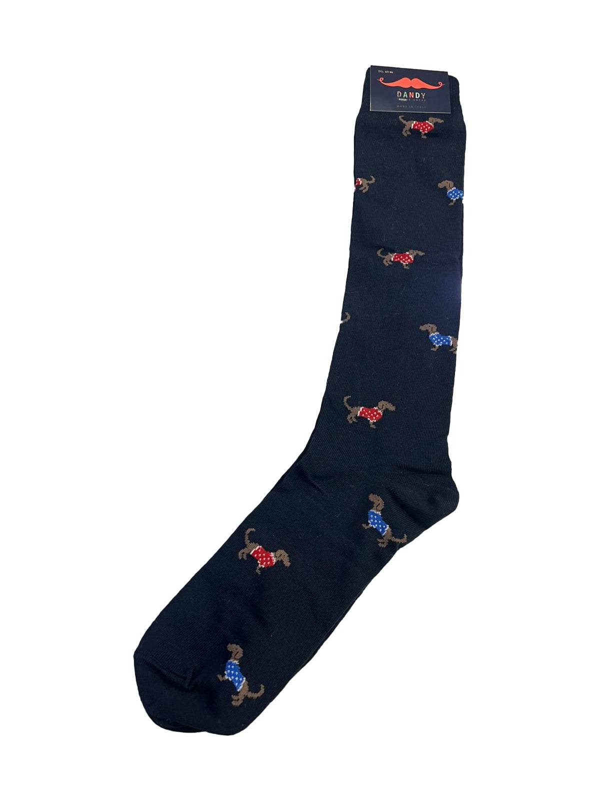 Calze lunghe Fantasia Uomo 518 LF Dandy Ironic Socks - evabiancheria