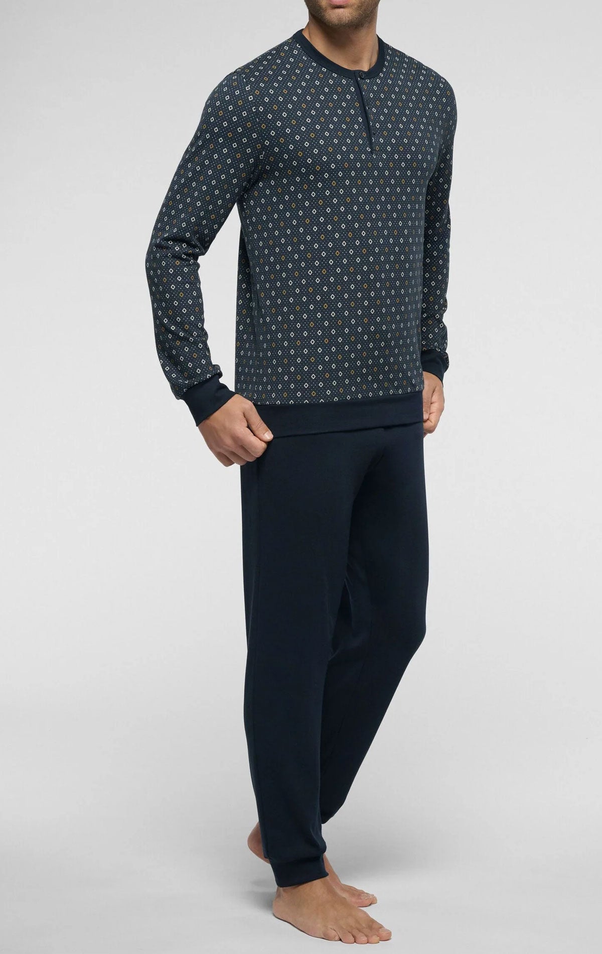 Pigiama Serafino Uomo VPRT93447 Perofil
