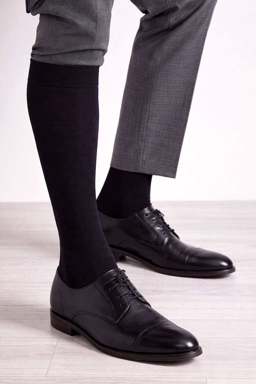 Men's Solid Color Long Socks 101LU Dandy Ironic Socks