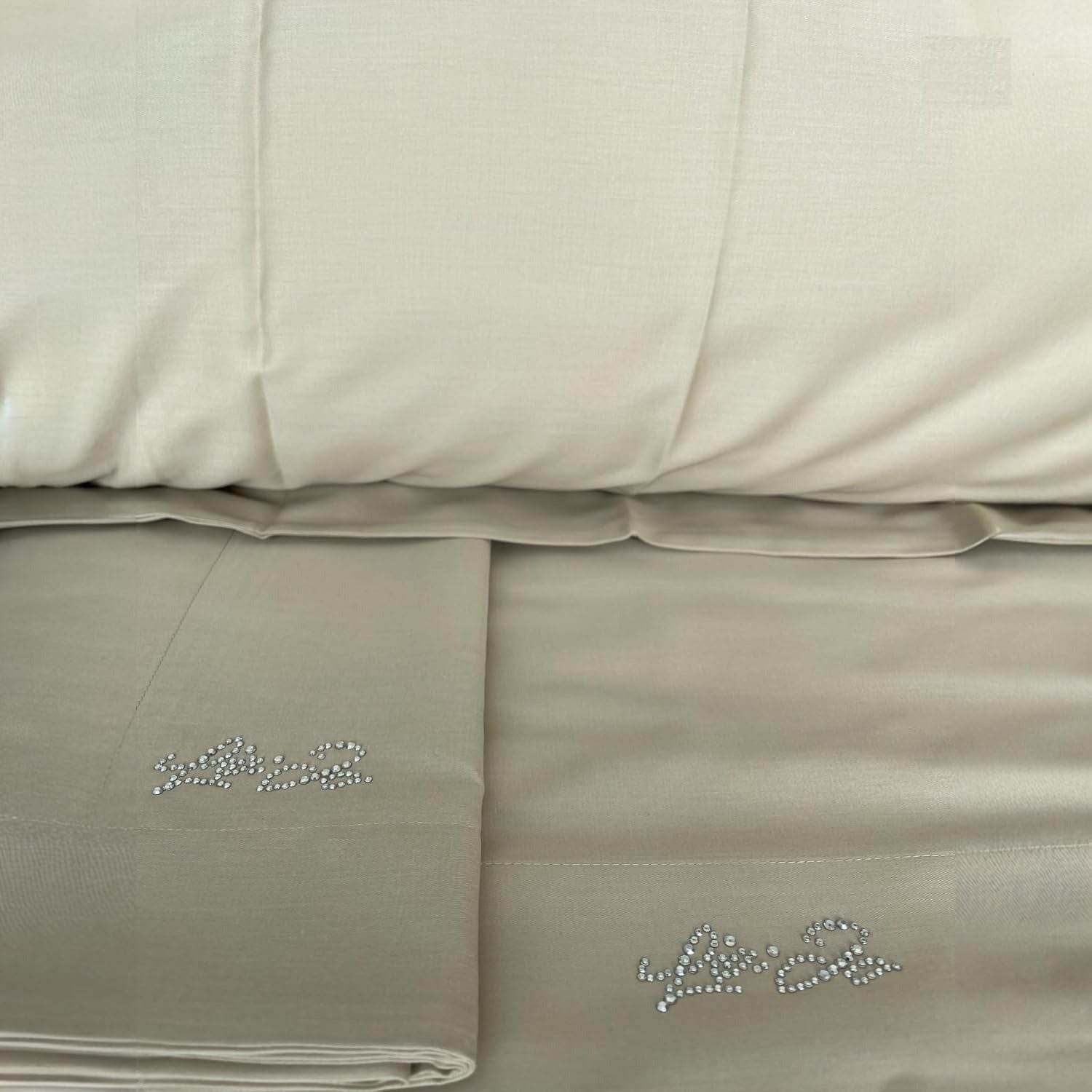 Lenzuola Tinta Unita Biancheria Basic SW LL2615 Liu Jo Home - evabiancheria