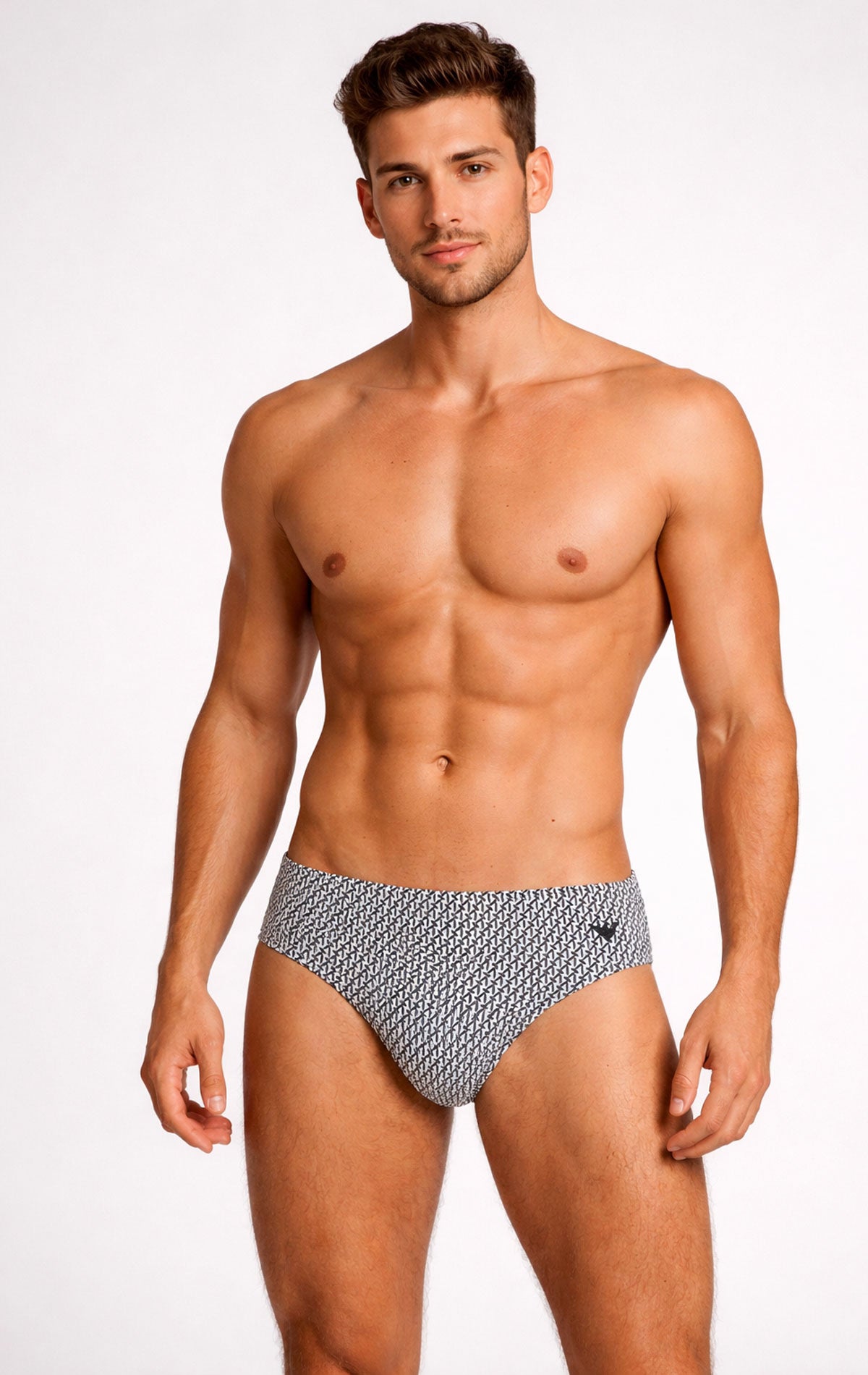 Costume slip sgambato Uomo AF20437 EM000574 Emporio Armani