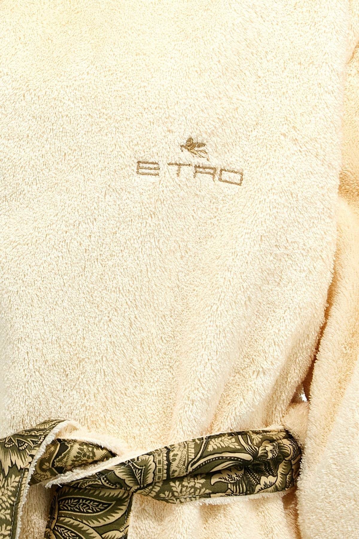 Accappatoio con cappuccio Biancheria Bloom AV531 ACC Etro Home - evabiancheria