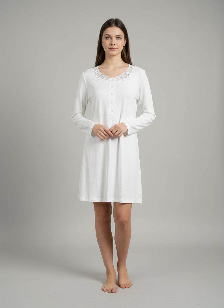 Camicia Serafino Donna DL0080 Liu Jo Home - evabiancheria