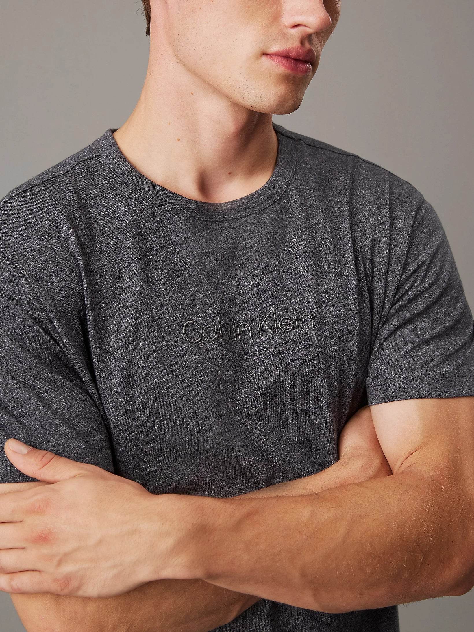 T-shirt Giro collo Uomo NM2748E Calvin Klein - evabiancheria