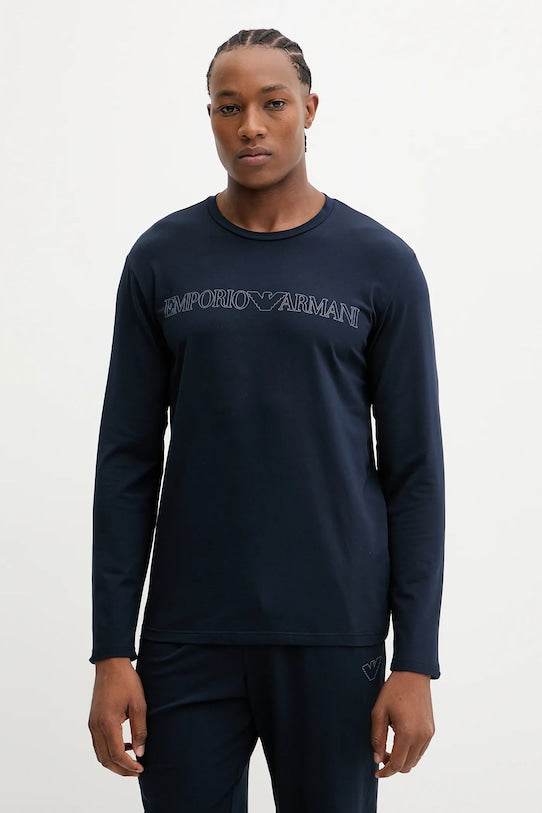 Pigiama Giro collo Uomo AF14978 EM000616 Emporio Armani - evabiancheria