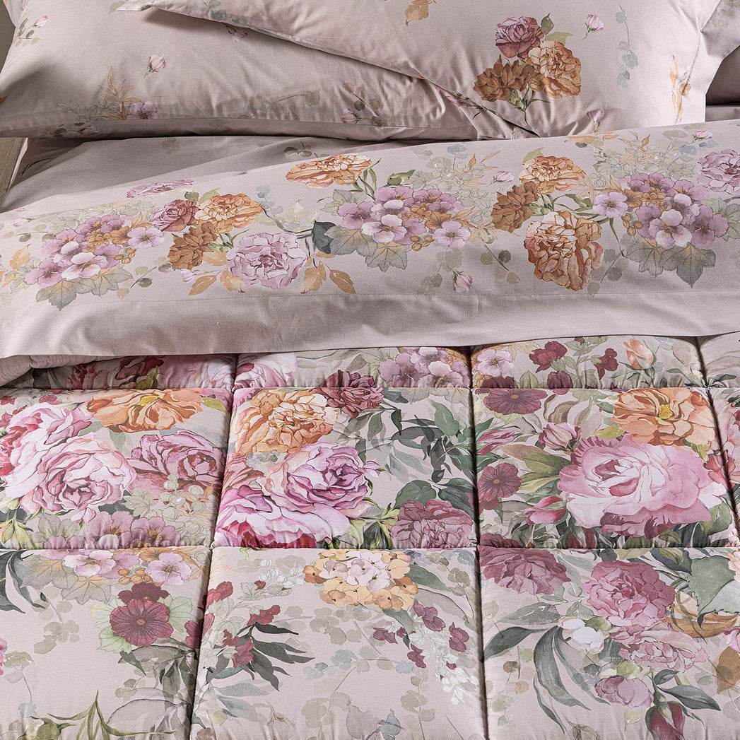 Trapunta Stampato Biancheria Ikebana Trap Caleffi - evabiancheria