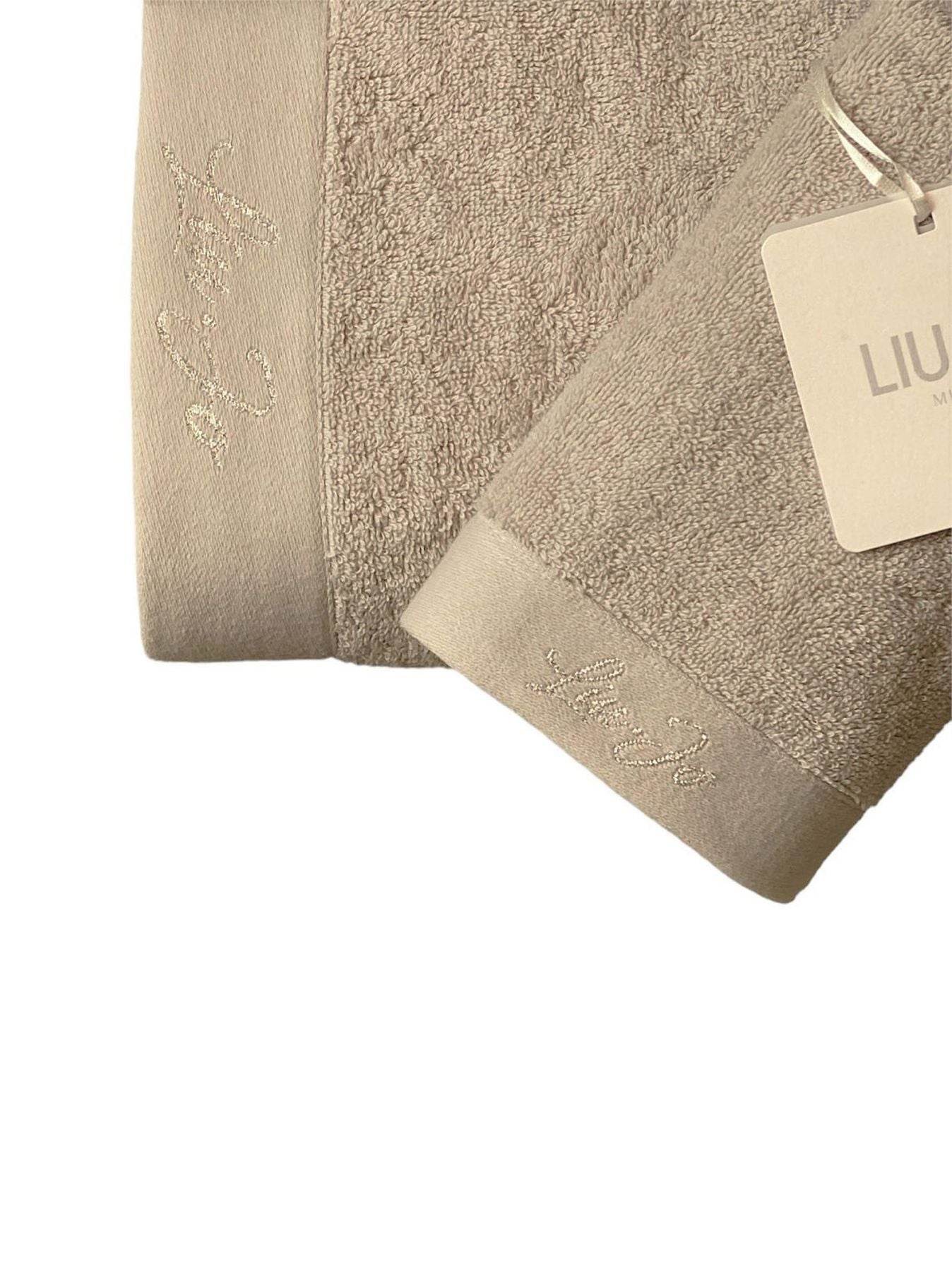 Asciugamani Coppia 1+1 Biancheria LJ coppia LB965B Liu Jo Home - evabiancheria